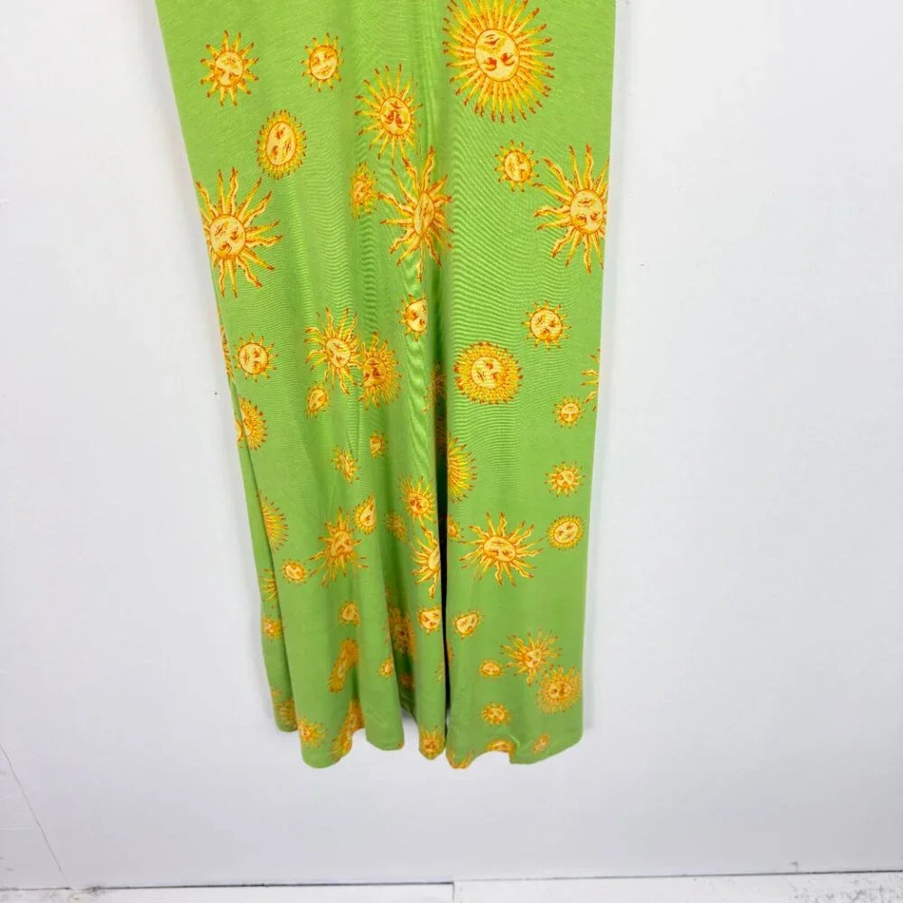 NWT Modcloth Seaside Vacay Slip Dress 90's Suns Lime Size Medium M NEW - Picture 4 of 11